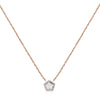 ROCK & DIVINE - THE CROWN JEWEL PENDANT WITH HALO | NECKLACES