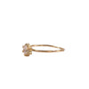 STAR DIAMOND SOLITAIRE RING IN 18KT YELLOW GOLD