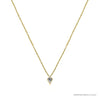 ROCK & DIVINE - DAGGER PENDANT WITH HEAVENLY CHAIN | YELLOW / 0.33 NECKLACES