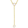 ROCK & DIVINE - LILY PAD LARIAT | ALL PRODUCTS