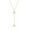 ROCK & DIVINE - MORNING LIGHT LARIAT | YELLOW NECKLACES