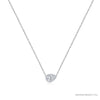 ROCK & DIVINE - PERFECT PEAR PENDANT WITH HALO | WHITE / 0.75 NECKLACES