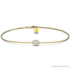 ROCK & DIVINE - PERFECT PEAR WITH HALO | YELLOW / 0.25 BRACELETS