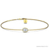 ROCK & DIVINE - PERFECT PEAR WITH HALO | YELLOW / 0.33 BRACELETS