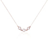 ROCK & DIVINE - RIVER OF PEARS NECKLACE | ROSE NECKLACES