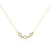 ROCK & DIVINE - RIVER OF PEARS NECKLACE | YELLOW NECKLACES